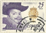 Stamps Spain -  FELIPE III
