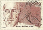 Stamps Spain -  V CENTENARIO DE FRANCISCO DE VITORIA