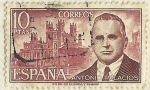 Stamps Spain -  ANTONIO PALACIOS