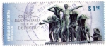 Stamps Argentina -  homenaje