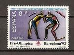 Stamps Spain -  V serie Pre-olimpica.