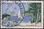 Stamps France -  TURISMO 1961-62. ARCACHON. Y&T Nº 1312