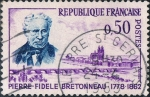 Stamps : Europe : France :  CENT. DE LA MUERTE DEL DOCTOR PIERRE FIDELE BRETONNEAU. Y&T Nº 1328