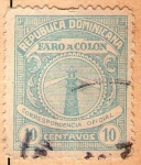 Stamps : America : Dominican_Republic :  faro a colon