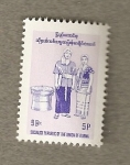 Stamps Asia - Myanmar -  Trajes tipicos