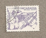 Stamps : America : Nicaragua :  Reforma Agraria