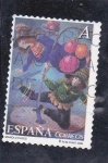 Stamps Spain -  El Circo- Hermanos Tonys    (M)