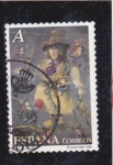 Stamps Spain -  El Circo- Konis en la cuerda floja      (M)