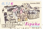 Sellos de Europa - España -  Catedral de la Marina-Benissa     (M)