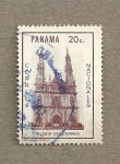 Stamps Panama -  Iglesia del Carmen
