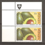 Stamps South Africa -  FRUTOS