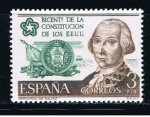 Stamps Spain -  Edifil  2323  Bicentenario de la Independencia de los Estados Unidos.  
