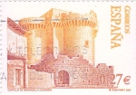 Stamps Spain -  Castillo de Granadilla (Cáceres)        (M)