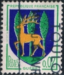 Stamps France -  ESCUDOS DE PROVINCIAS 1962-65. GUÉRET. Y&T Nº 1351B