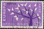Stamps France -  EUROPA 1962. Y&T Nº 1358