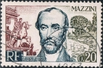 Stamps France -  GRANDES HOMBRES EUROPEOS. F. MAZZINI. Y&T Nº 1384
