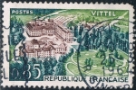 Stamps France -  TURISMO 1963-65. VITTEL. Y&T Nº 1393