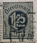 Stamps : Europe : Germany :  dietfmark 1920