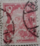 Stamps Germany -  deutsches reich 1920