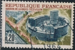 Stamps France -  CASA DE LA RADIODIFUSIÓN Y TELEVISIÓN, EN PARIS. Y&T Nº 1402