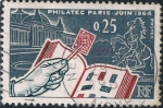 Sellos de Europa - Francia -  EXPOSICIÓN FILATÉLICA INTERNACIONAL FILATEC 1964, EN PARIS. Y&T Nº 1403
