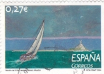 Stamps Spain -  Trazo de Tiza -Miguelanxo  Prado          (M)