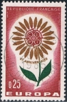 Sellos del Mundo : Europa : Francia : EUROPA 1964. Y&T Nº 1430