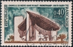 Stamps France -  TURISMO 1965. CAPILLA DE NOTRE DAME DU HAUT, EN RONCHAMP. Y&T Nº 1435