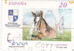 Stamps Spain -  Yeguada de la Cartuja      (M)