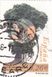 Stamps Spain -  Ficus de hoja de Magnólia         (M)