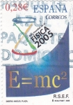 Stamps Spain -  Año Mundial de la Física           (M)