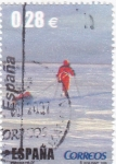 Stamps Spain -  Al filo de lo imposible-   Travesía Polar          (M)