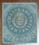 Stamps America - Argentina -  escudito 