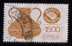 Stamps : America : Mexico :  Mexico exporta. Cobre martillado