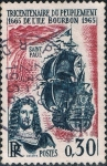 Stamps : Europe : France :  3ER CENT. DEL POBLAMIENTO EN LA ISLA BOURBÓN (LA REUNIÓN). Y&T Nº 1461