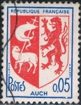 Stamps France -  ESCUDOS DE PROVINCIAS 1966. AUCH. Y&T Nº 1468