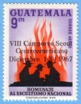 Stamps Guatemala -  Homenaje al Escultismo Nacional