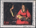 Stamps France -  EL RECIEN NACIDO, DE GEORGES DE LA TOUR. Y&T Nº 1479