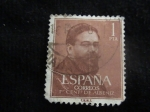Stamps Spain -  1° CENT° DE ALVENIZ