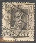Stamps Spain -  ESPAÑA 1922_318 Alfonso XIII. Tipo Vaquer
