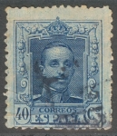 Stamps Spain -  ESPAÑA 1922_319 Alfonso XIII. Tipo Vaquer
