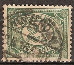 Stamps Netherlands -  Valor numeral.