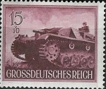 Stamps Germany -  Journée des héros (II)