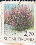 Stamps Finland -  Flora