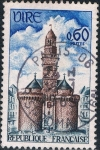 Stamps France -  TURISMO 1966-67. PUERTA DEL RELOJ, EN VIRE. Y&T Nº 1500