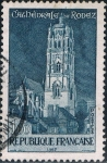 Sellos de Europa - Francia -  TURISMO 1966-67. CATEDRAL DE RODEZ. Y&T Nº 1504