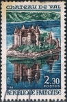 Stamps France -  TURISMO 1966-67. CASTILLO DE VAL, EN LANOBRE. Y&T Nº 1506