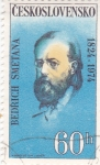 Stamps Czechoslovakia -  Bedrich Smetana 1824-1974  compositor