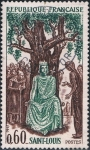 Stamps France -  GRANDES NOMBRES DE LA HISTORIA. LUIS IX (SAN LUIS). Y&T Nº 1539