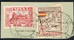Stamps Spain -  JUNTA DEFENSA NACIONAL+ POR LA PATRIA